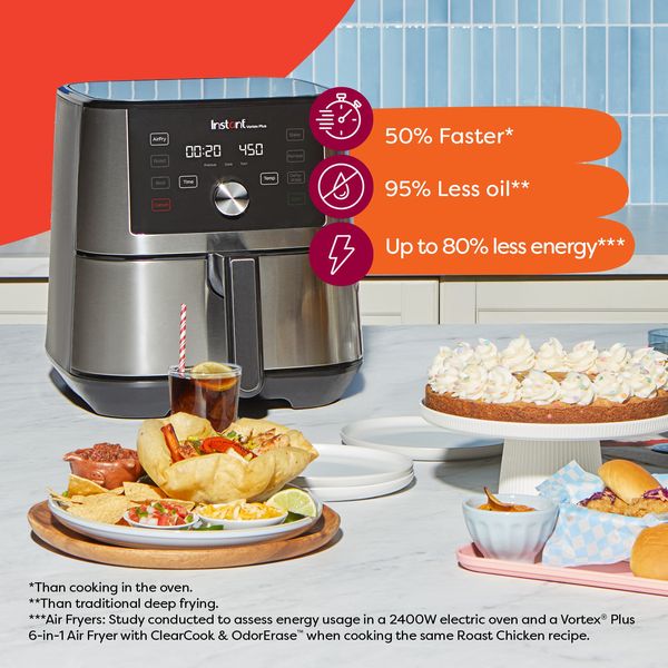 Instant Vortex Plus 6-Qt - best air fryers