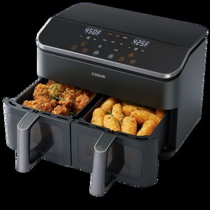 Cosori 9-Qt Dual Basket - best air fryers